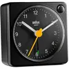 Braun - Réveil de voyage à quartz BC02XB avec fonction lumière noir