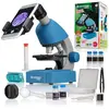 Bresser 40X-640X MICROSCOPE BLUE