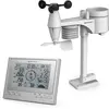 Bresser station météo ClimateScout digital argent/blanc 2 pcs