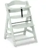 Hauck Chaise Haute Évolutive Alpha+ 2 En 1 Blanc Chiné - Hauck