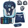Scout Schooltas LED Sunny II Set 5-delig Pegasus Donkerblauw