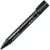 STAEDTLER Lumocolor permanent marker ronde punt zwart