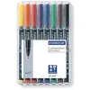 Staedtler Feutre permanent pointe fine par 8