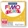 Staedtler Pâte Fimo Kids 42 g - Or pailleté - 8030.112