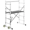Echafaudage HAILO HobbyStep H3 en aluminium avec rattrapage de niveau ...