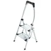 Escalier 2 marches Hailo 4302-301 K100 TopLine Argent/Noir