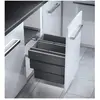 Hailo AS Cargo Synchro afvalsysteem front 36 liter grijs AE360847