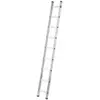 HAILO Echelle simple 9 échelons 3m50 en aluminium professionnelle Prof...