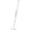 Echelle coulissante à corde 2 plans 2x16 échelons en aluminium HAILO P...