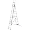 Hailo Alu-Kombileiter ProfiLOT S100, 2 x 6 + 1 x 5 Sprossen