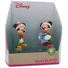 Figurines Mickey Noël - Bullyland - Pack de 2 - Licence Mickey Mouse