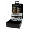 Ruko's Terrax A215215 Coffret de forets hélicoïdaux Cobalt 25 pièces C...