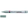 Marabu feutre laque brilliant painter, argent mr012131082