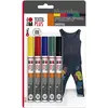 Marabu marqueur textiles textil painter plus, blister de 5 mr011800080