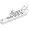 Multiprise Link2home 5 Prises + 3 Usb A Et C Et Interrupteur