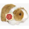Hermann Teddy Peluche cochon d'Inde marron et blanc 20 cm