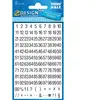 AVERY Zweckform ZDesign ZahlenSticker No.3721 (I/4/5)