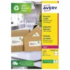 Etiket avery lr7168 199.6x143.5 recycled wt 200st