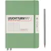 Megamoviestore Leuchtturm notitieboek medium pastel groen dots - Notebook - 4004117570001