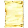 sigel - papier design, format A4, 90 g/m2, motif "Parchemin" , 100f