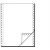 sigel - papier listing sans fin, 240 x 30,48 cm (12"), A4, double, bla...