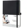 SIGEL CO117 Notizbuch Conceptum, Tablet-Format, kariert, schwarz
