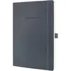 notitieboek Sigel Conceptum Pure softcover A5 donkergrijs gelinieerd S...