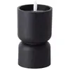 Brilliant Bougie LED noire 3 W 15 x 8 cm Plastique