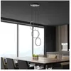 Brilliant Chaumont LED hanglamp 3-vlammig zwart aluminium 3 stappen di...