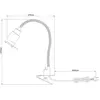 Brilliant, Lampe de table, Andres (300 lm, GU10)