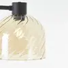 Brilliant Casto - Tafellamp - E27 max 1x25W - Glas - Amber - Zwart