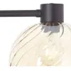 Brilliant Casto - Vloerlamp - E27 max 1x25W - Glas - Amber - Zwart