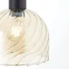 Brilliant Casto - Hanglamp - 1-lichts - E27 max 1x25W - Glas - Amber -...