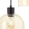 Brilliant Casto - Hanglamp - 6-lichts - E27 max 6x25W - Glas - Amber -...