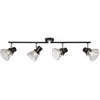 Brilliant RONALD - Plafondlamp - Messing;Zwart
