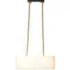Brilliant SAILOR-Suspension 2 lumières Imitation Bois L70cm