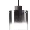 Brilliant - lampe Beth suspension 20cm café / verre fumé 1x A60, E27, ...