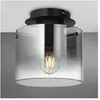 Brilliant BETH - Plafondlamp - Bruin