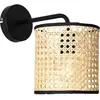 Brilliant WILEY-Applique murale Rotin H25cm
