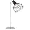 BRILLIANT lamp, Blacky tafellamp zwart mat, 1x A60, E27, 40W, met snoe...
