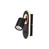 Brilliant Led wandspotje Kimon zwart - G99556/06