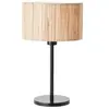 Brilliant Wimea - Tafellamp - E27 max 1x42W - Zwart/Nature