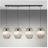 Brilliant Brillant | Helling hanglamp 4-vlammig zwart/naturel | 4x A60, E27, 52W, geschikt voor normale lampen (niet meegeleverd)