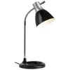 Brilliant 92762/06 Lampe de Bureau Jan Moderne 40 W E27 230 V Noir