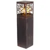 Borne extérieure WHITNEY - BRILLIANT - coloris rouille - métal/plastiq...