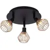 Brilliant DALMA - Plafondlamp - Koper;Zwart