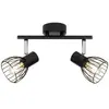 Brilliant Blacky Opbouwspot - E14 - Zwart