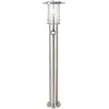 Potelet extérieur YORK acier 1x60W capteur IR - BRILLIANT - 44799-82