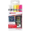 Sac 5 Feutres Craie Couleurs Edding