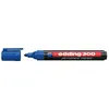 Creativ company edding - marqueur permanent 300, pointe ogive, bleu